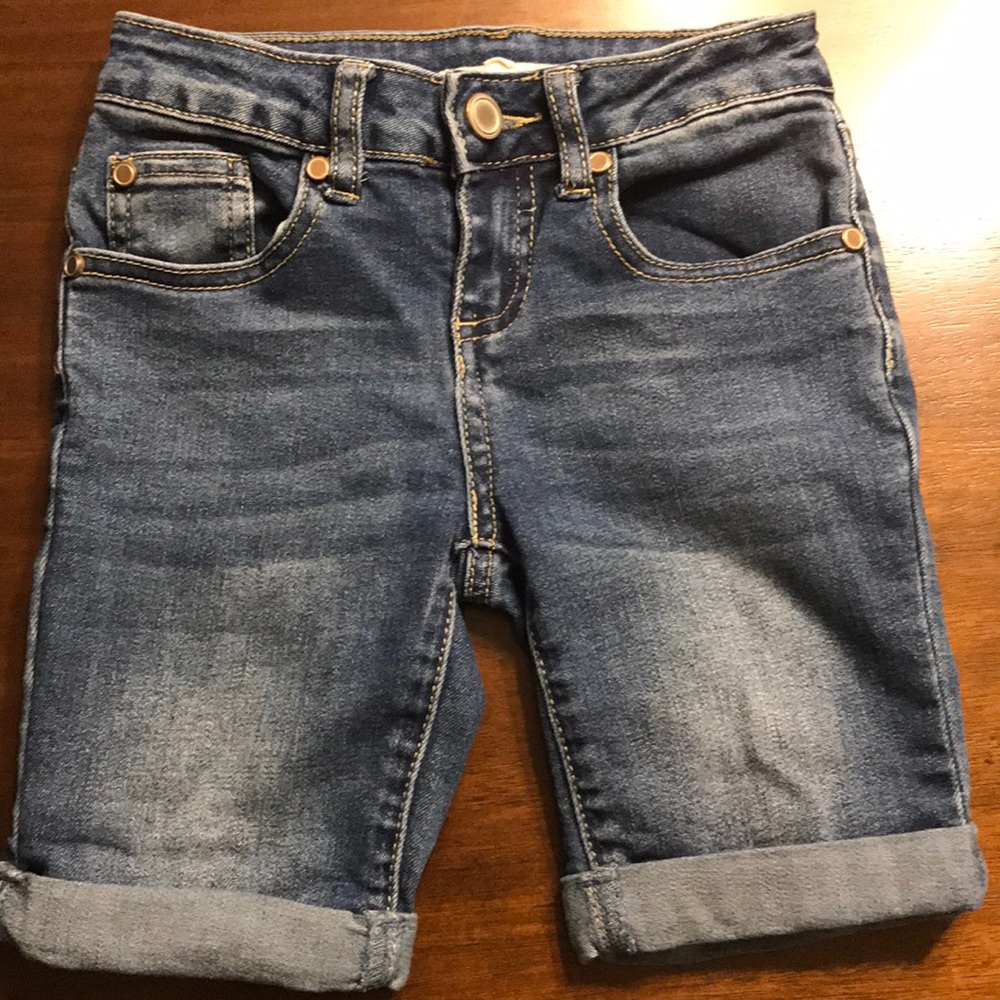 Little girls denim shorts